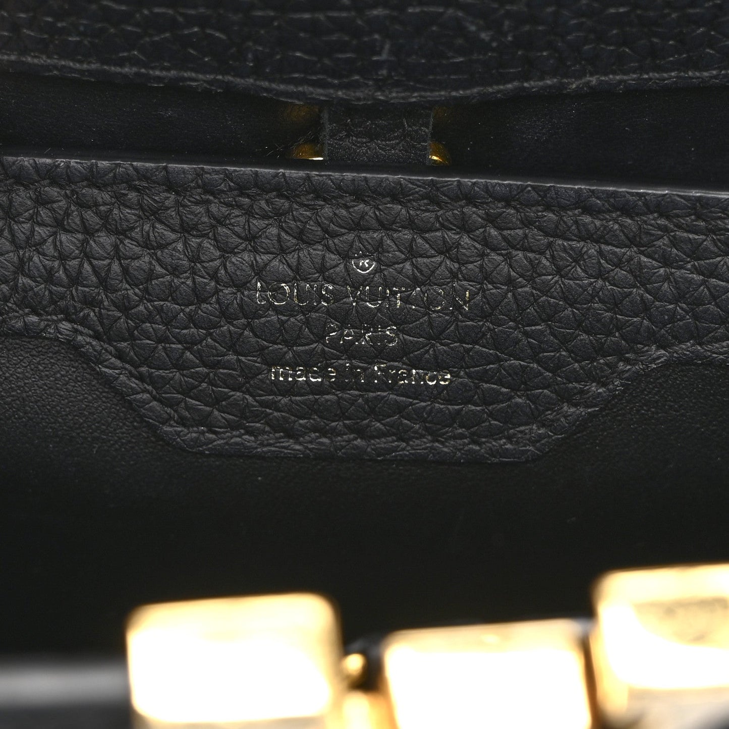Taurillon Capucines BB Black General Blue
