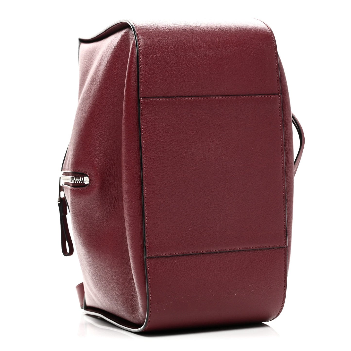 Calfskin Small Hammock Shoulder Bag Dark Red