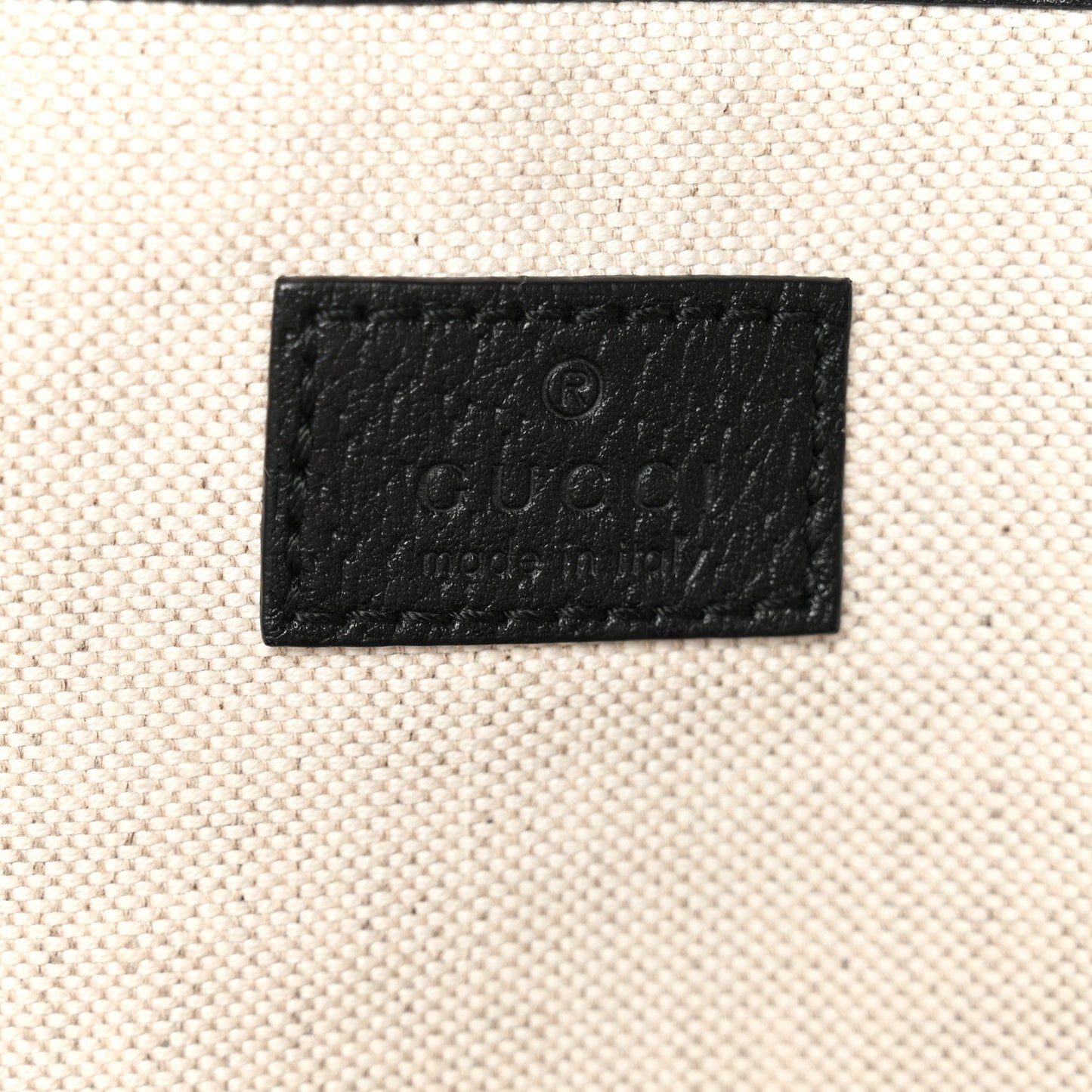 Textured Dollar Calfskin Medium Ophidia Shoulder Tote Bag Black