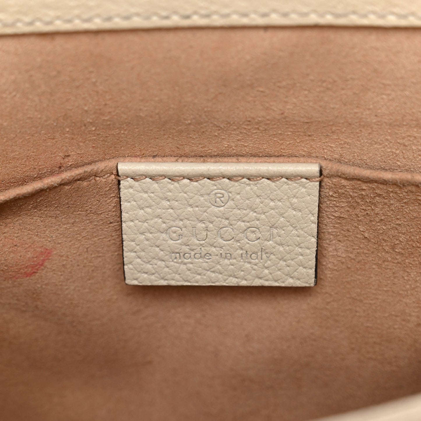 GG Supreme Monogram Flora Web Small Ophidia Chain Shoulder Bag White