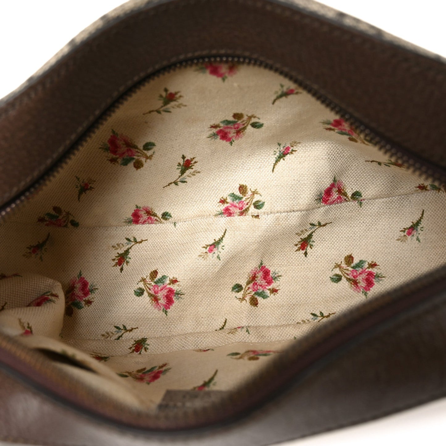 GG Supreme Monogram Web Neo Vintage Shoulder Bag Beige New Acero Crop