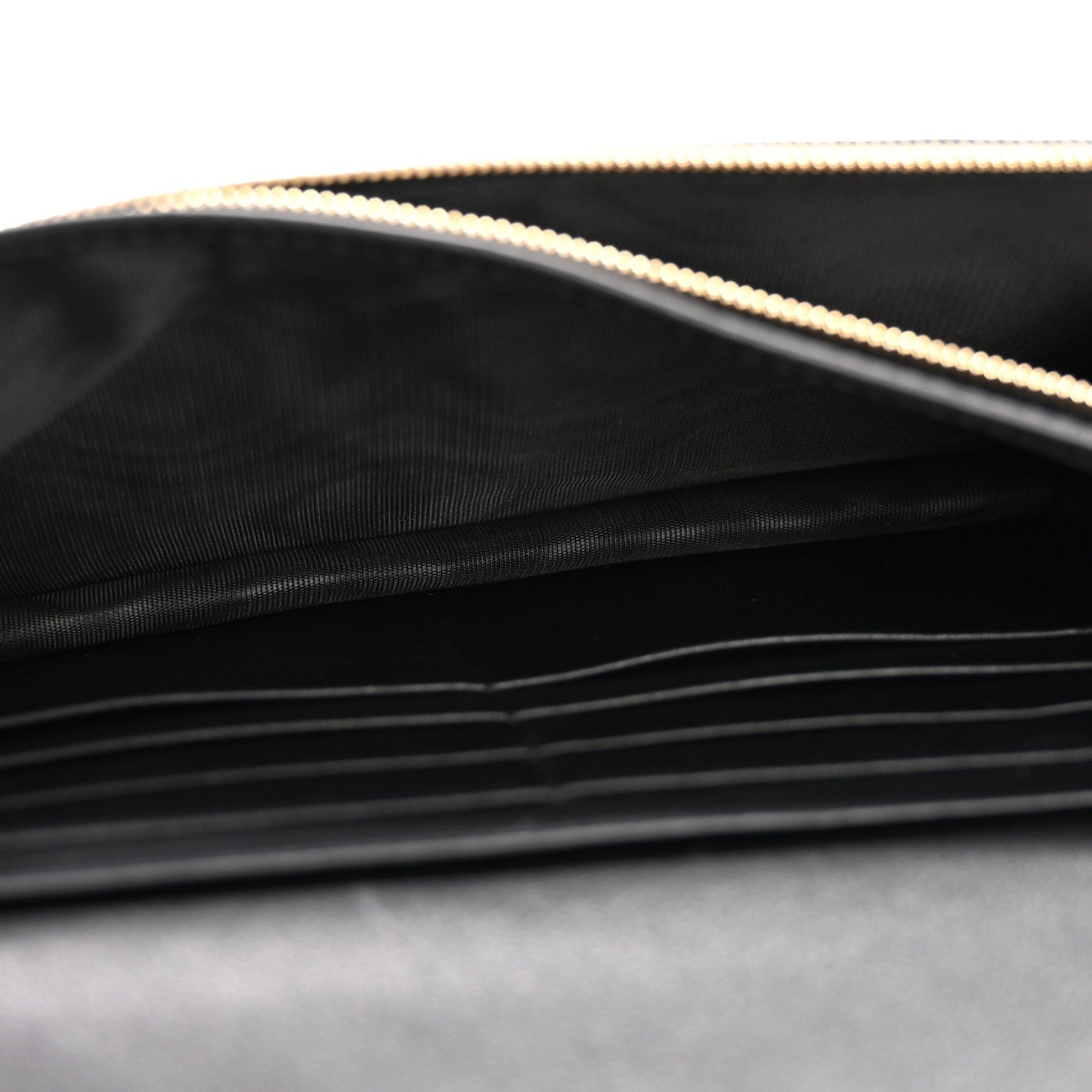 Microguccissima Crossbody Wallet Black