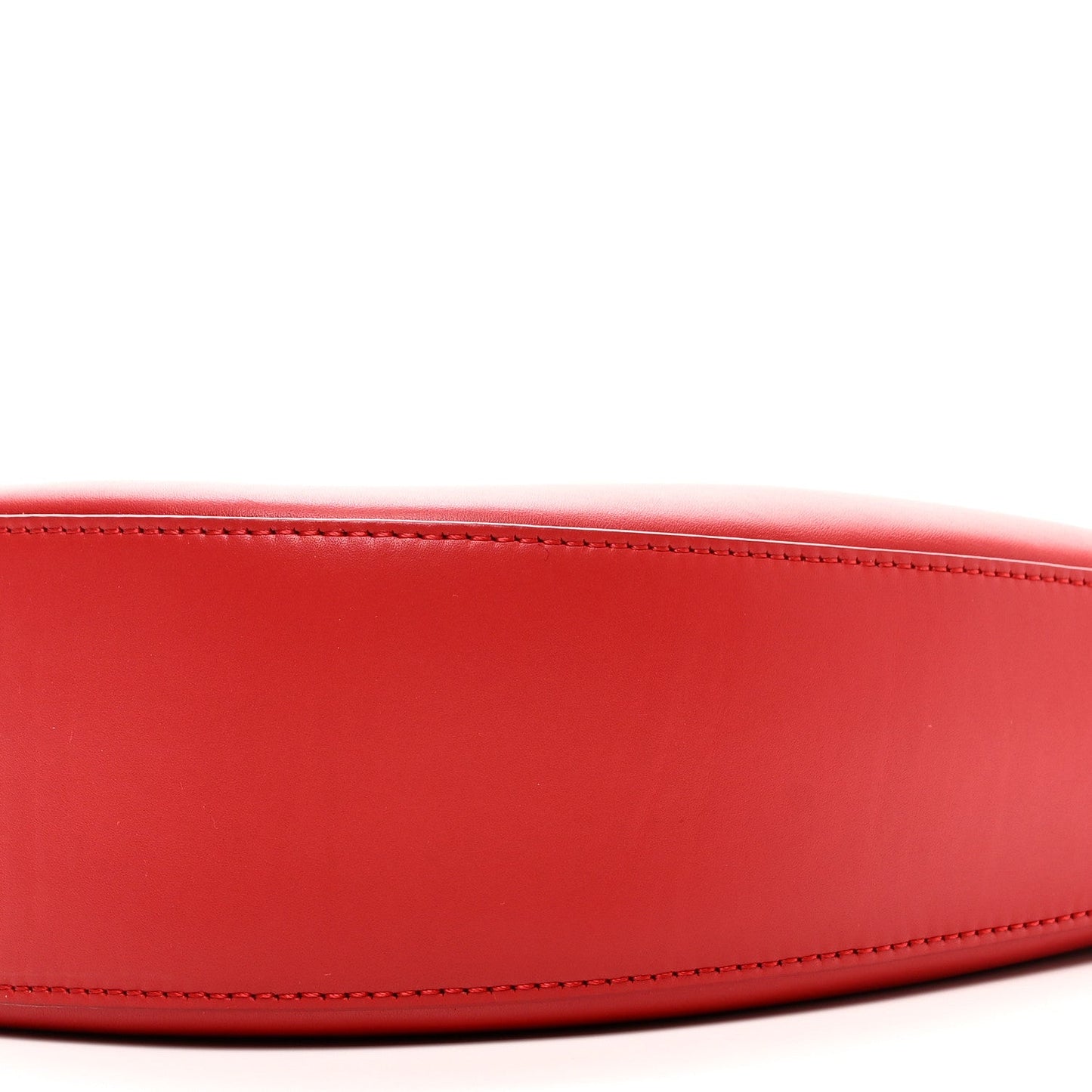 Satin Calfskin Jacquard Luna Bag Scarlet Red