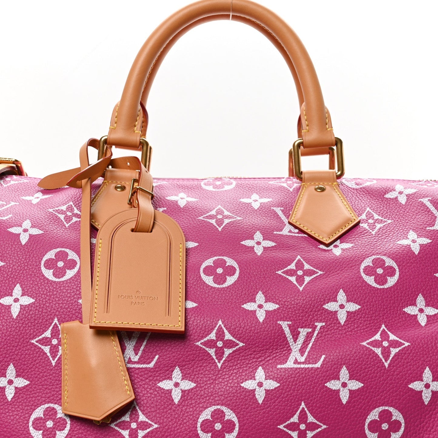 Calfskin Monogram Speedy P9 Bandouliere 40 Agate