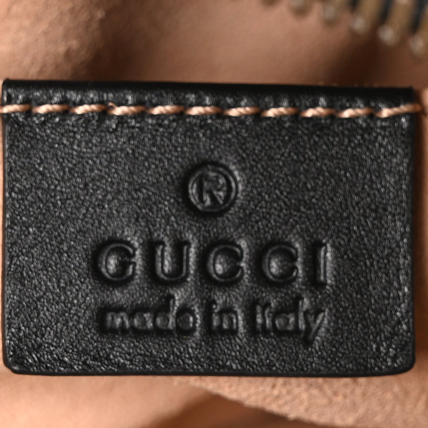 Calfskin Matelasse GG Marmont Belt Bag 95 38 Black