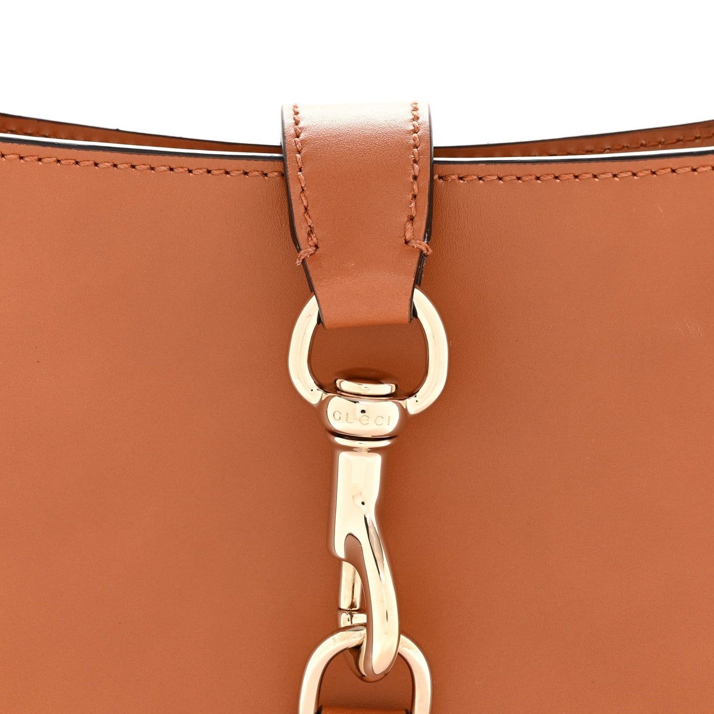 Tritone Calfskin Small Jackie 1961 Hobo Harness Brown