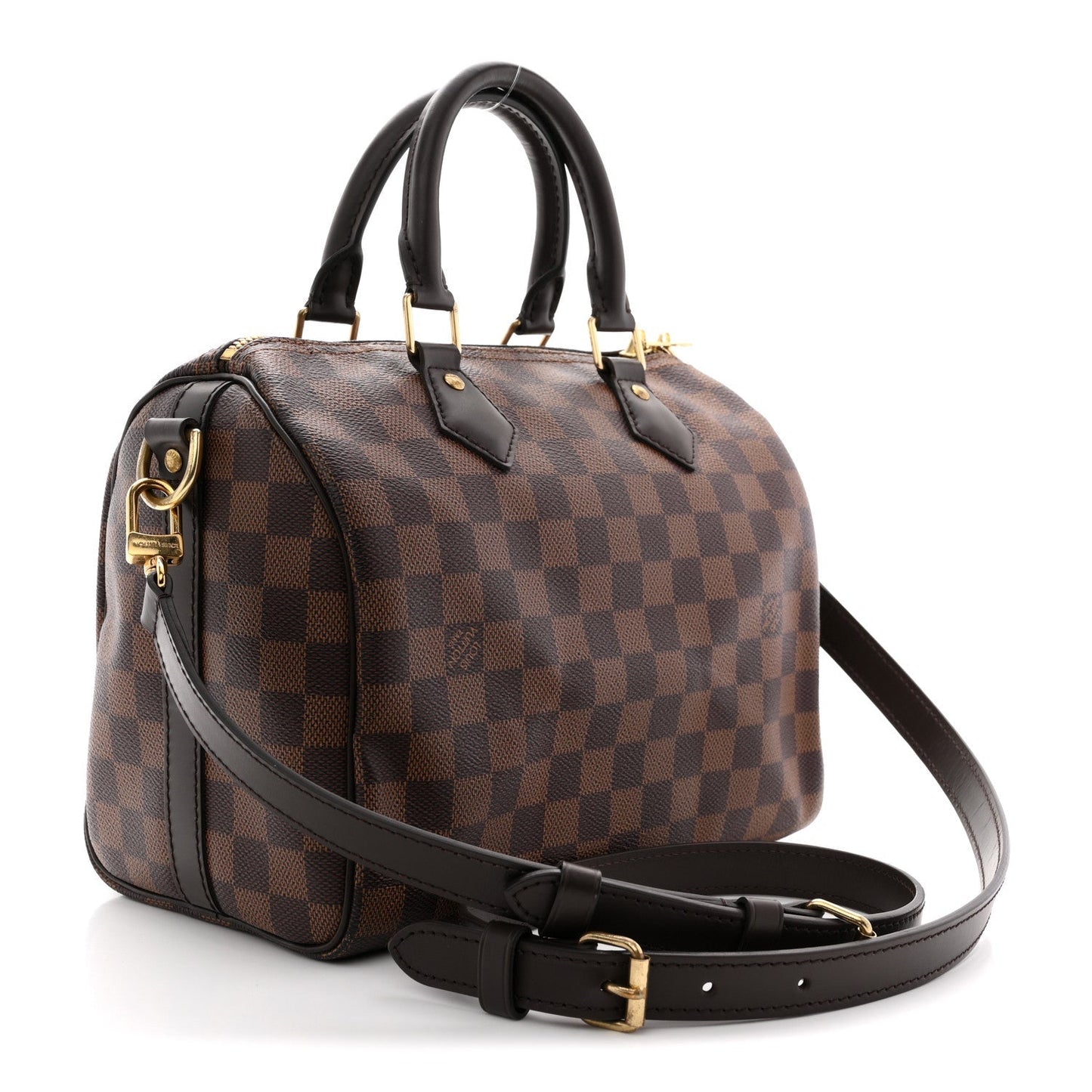 Damier Ebene Speedy Bandouliere 25