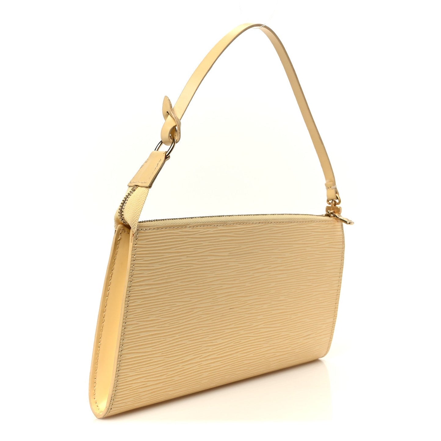 Epi Pochette Accessories 24  Vanilla