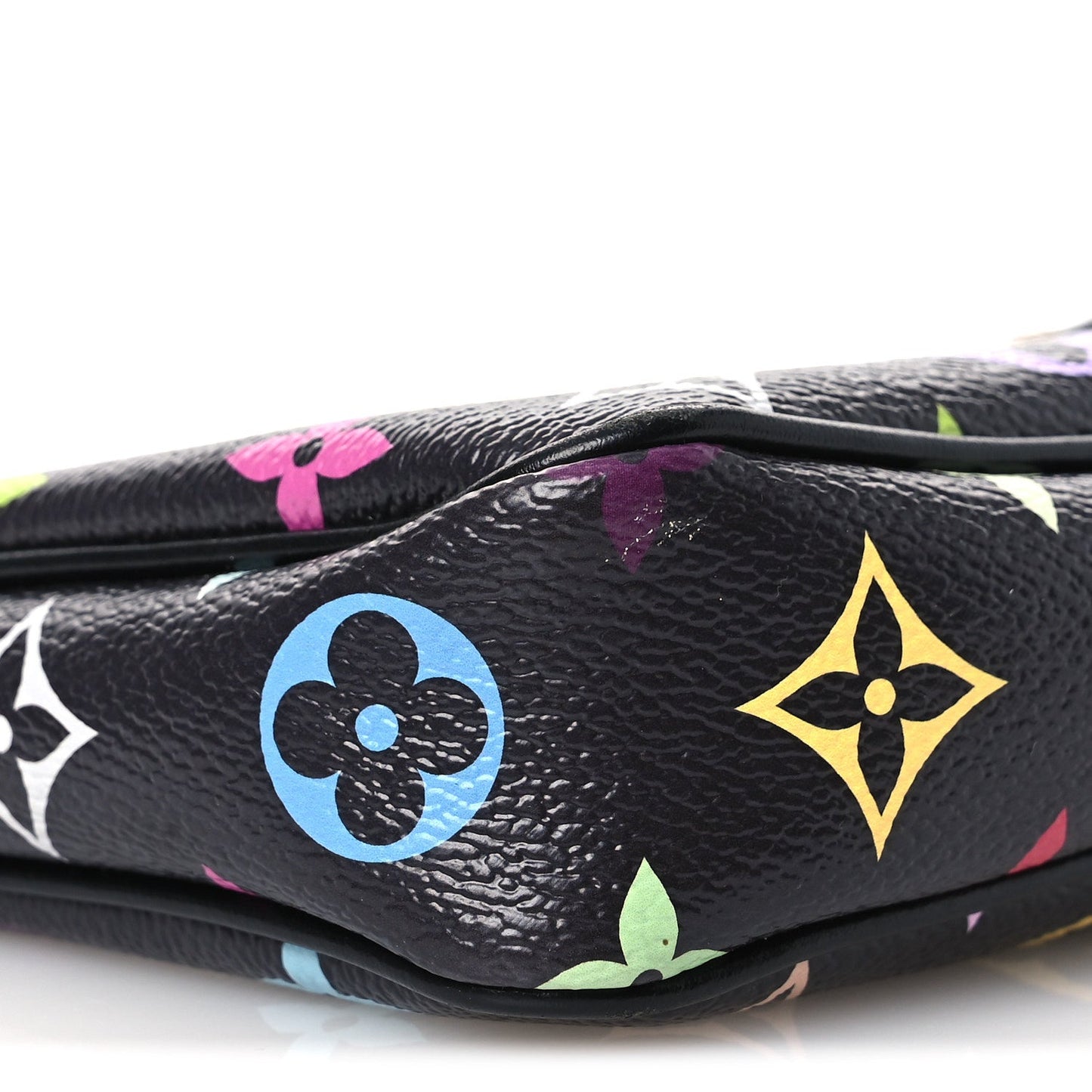 LV X TM Monogram Multicolor Pochette Accessories Black