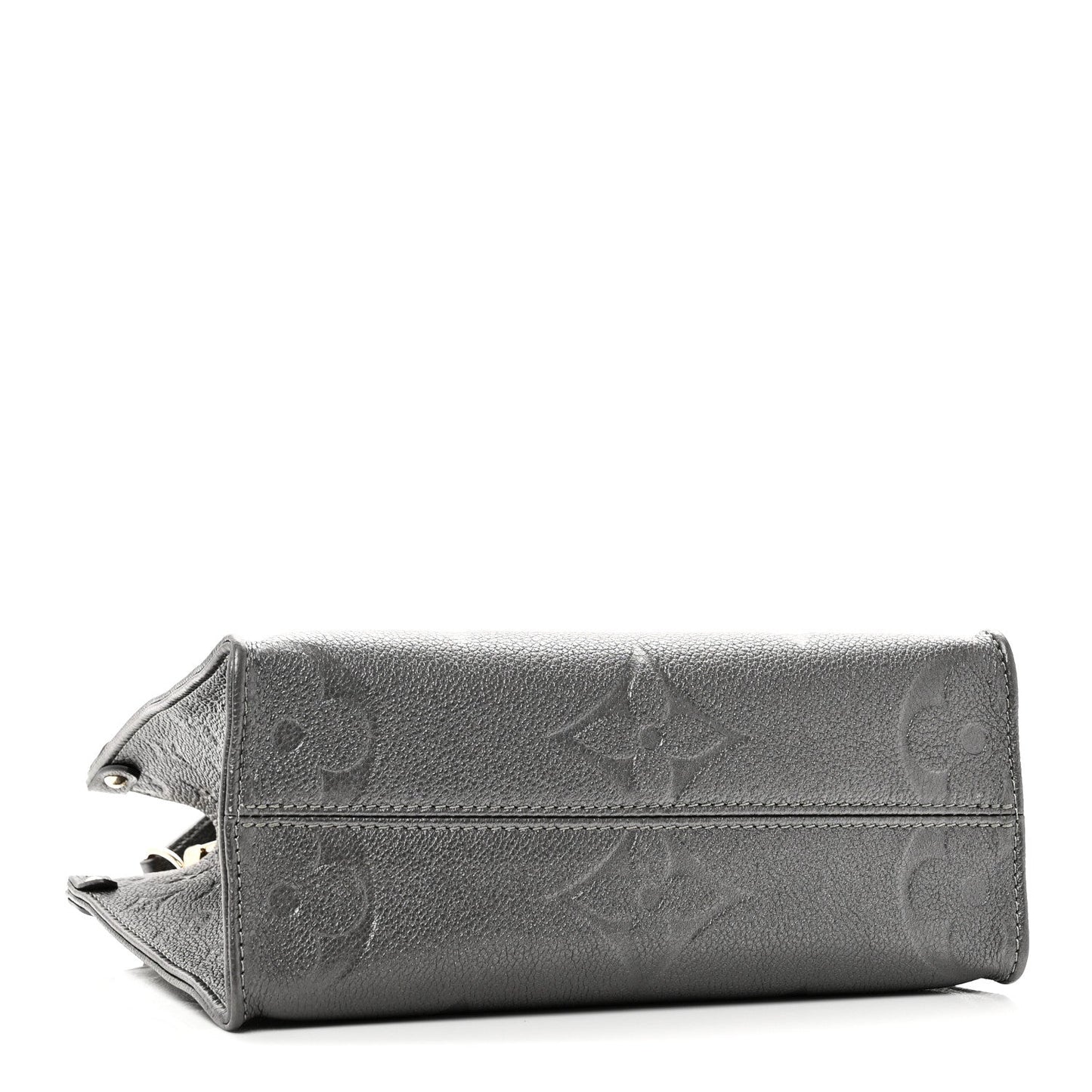 Metallic Empreinte Monogram Giant Onthego PM Gun Metal