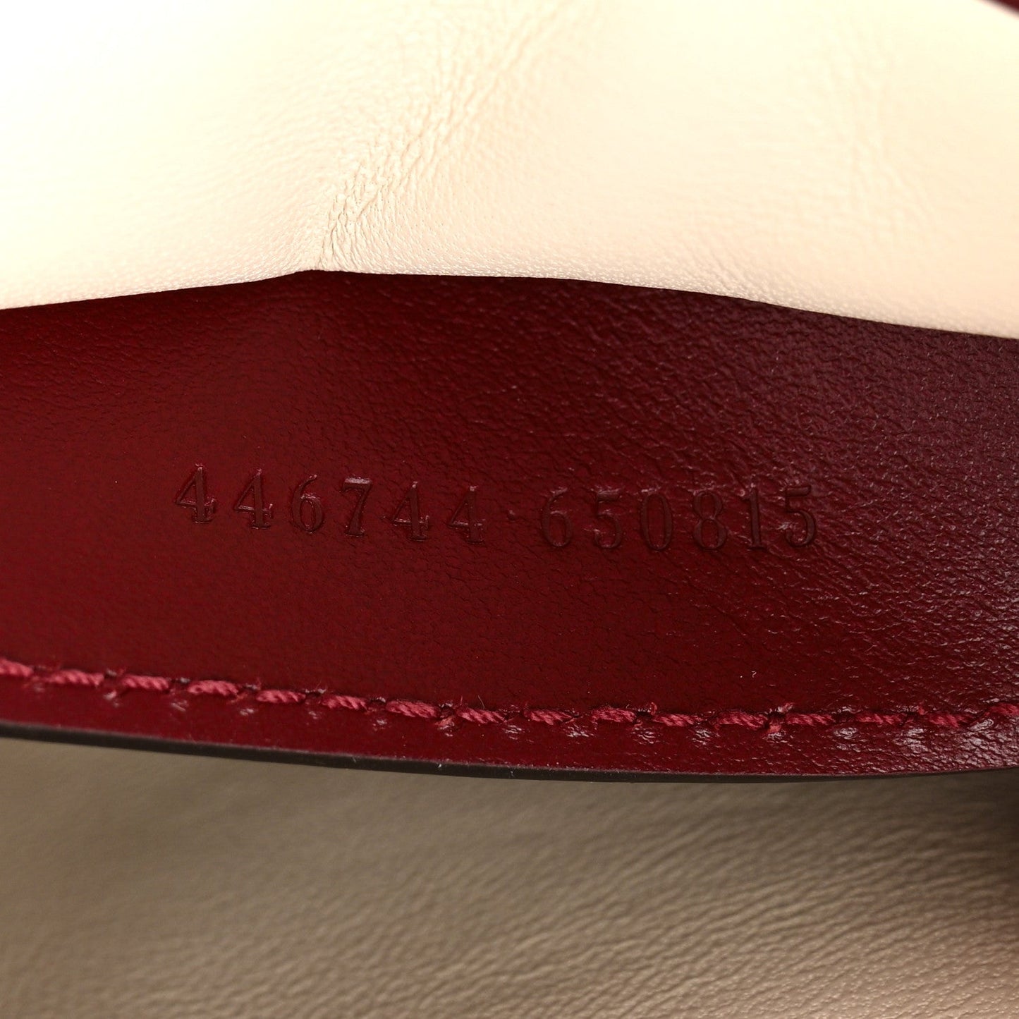 Calfskin Matelasse Mini GG Marmont Shoulder Bag Rosso Ancora