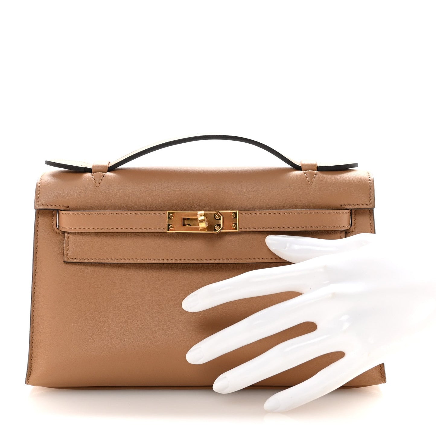 Swift Kelly Pochette Clutch Chai