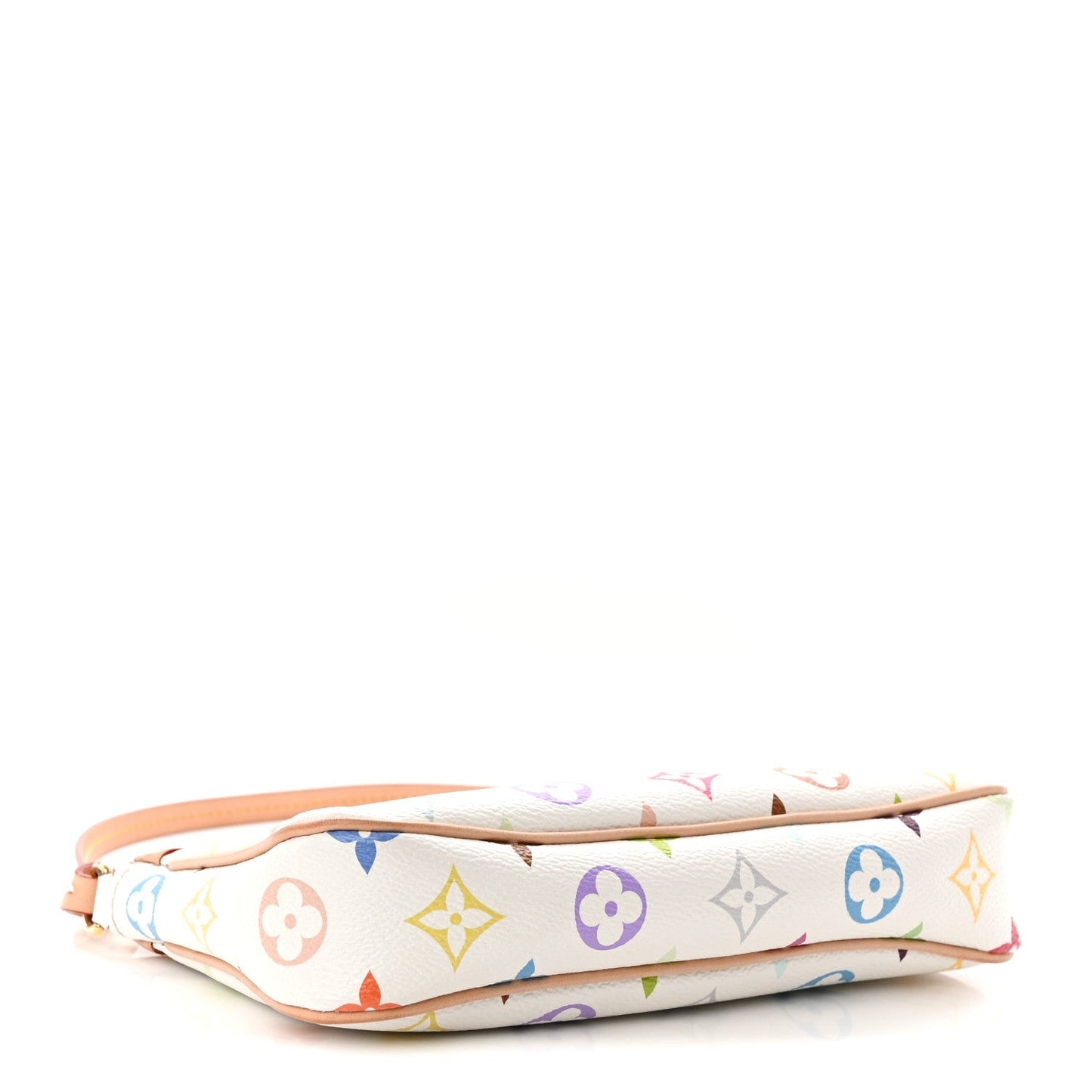 LV X TM Monogram Multicolor Pochette Accessories White