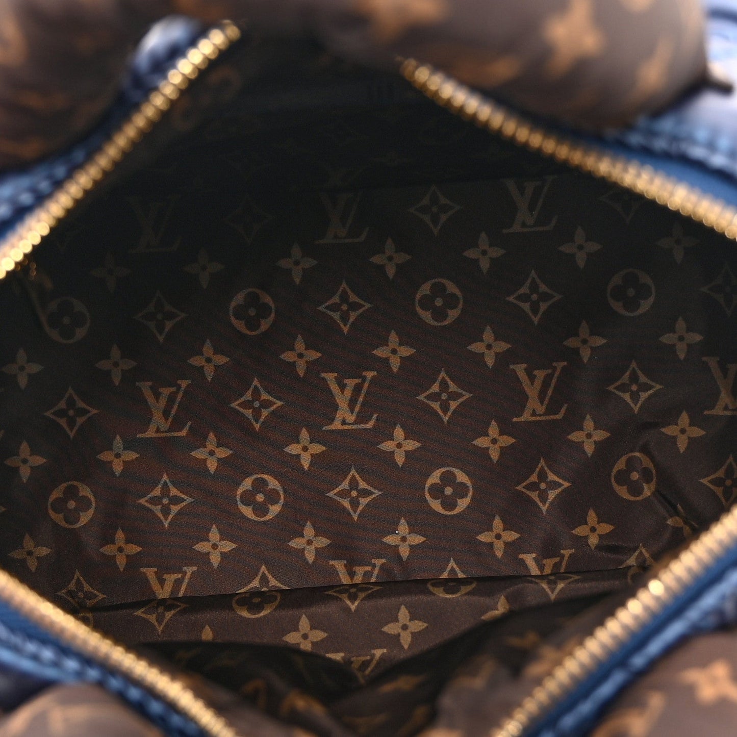 Econyl Mini Monogram Pillow Speedy Bandouliere 25 Navy