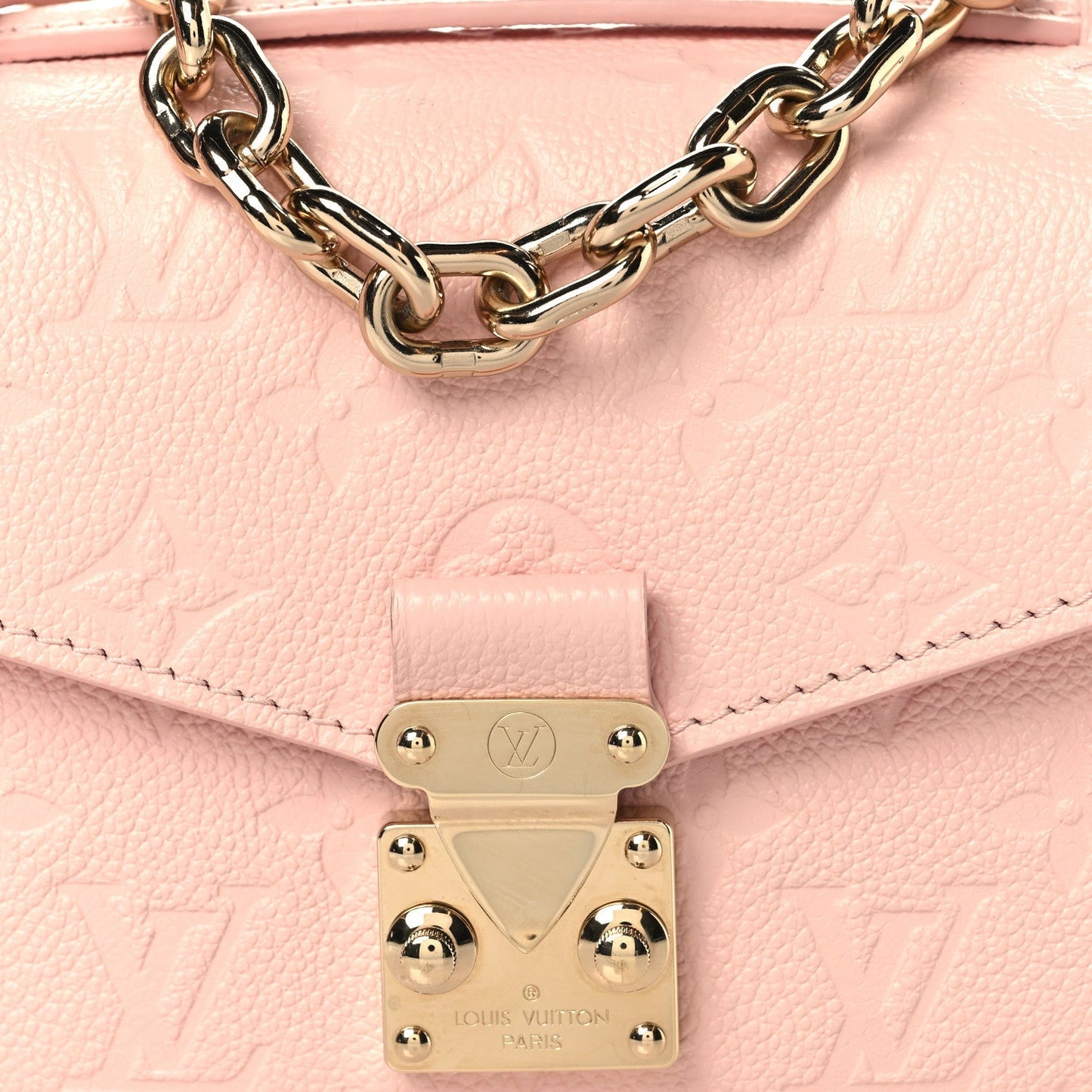 Empreinte Pochette Metis East West Pink Opale