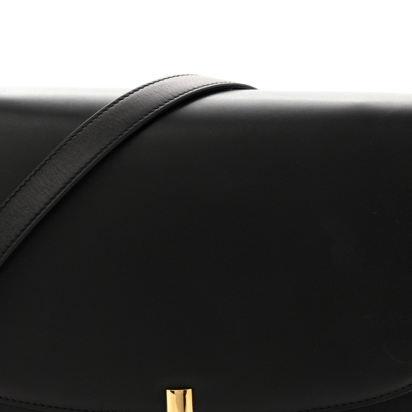 Sleek Calfskin The Sofia 10 Crossbody Black