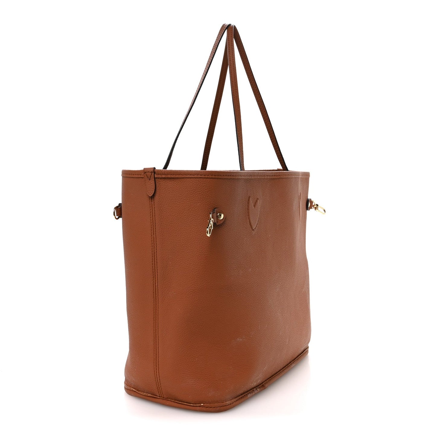 Monogram Calfskin Neo Neverfull Inside Out MM Tan