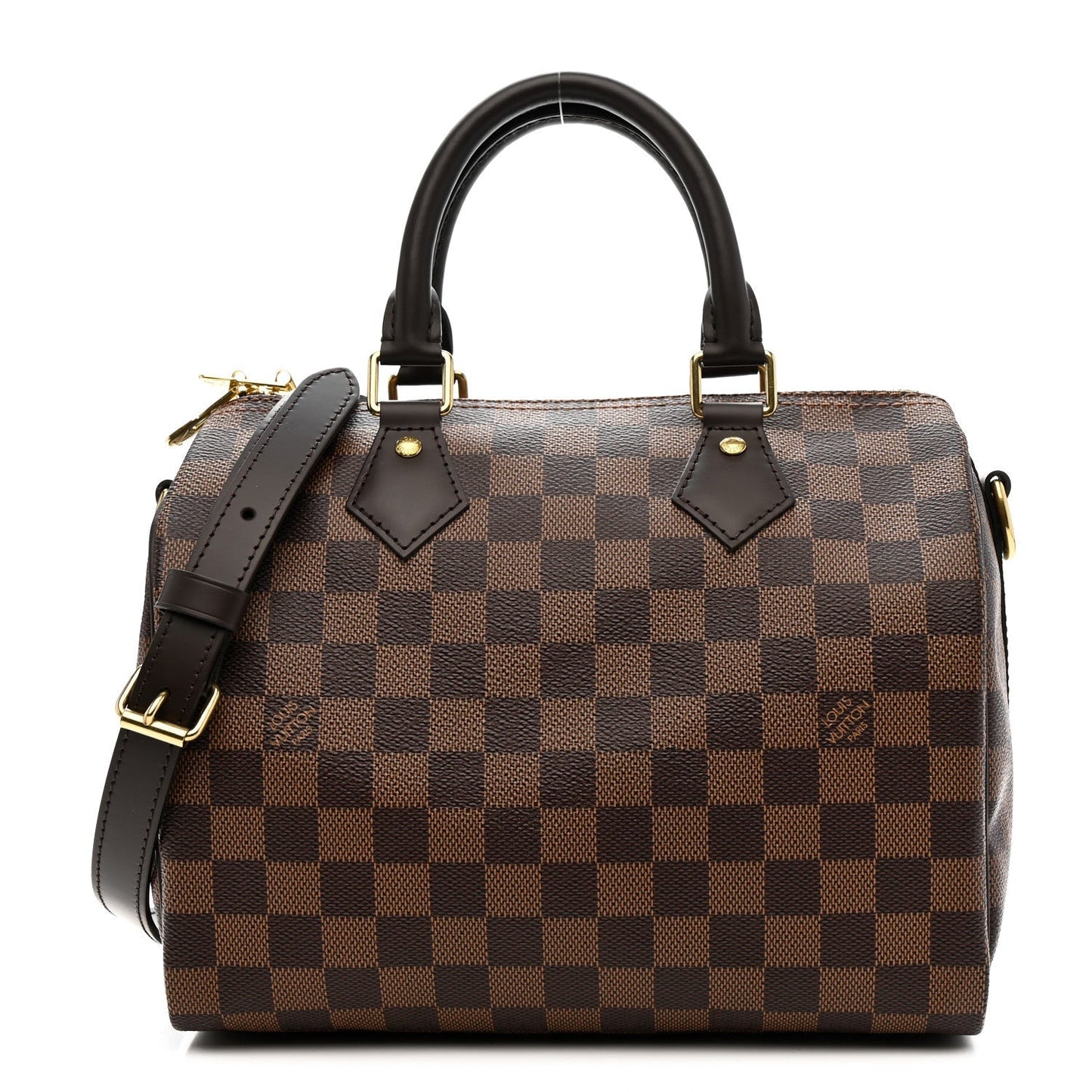 Damier Ebene Speedy Bandouliere 25