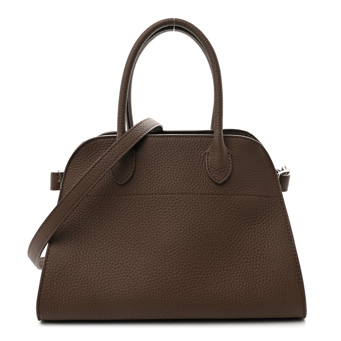 Grained Calfskin Soft Margaux 10 Bag Dark Olive