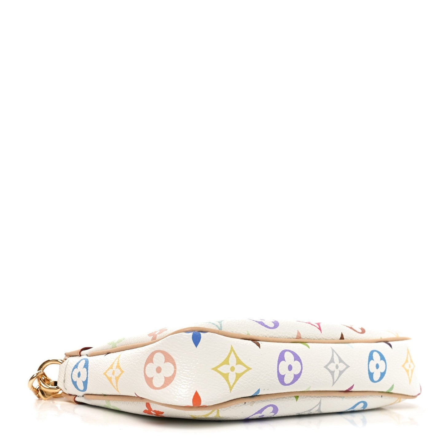 LV X TM Monogram Multicolor Pochette Accessories White