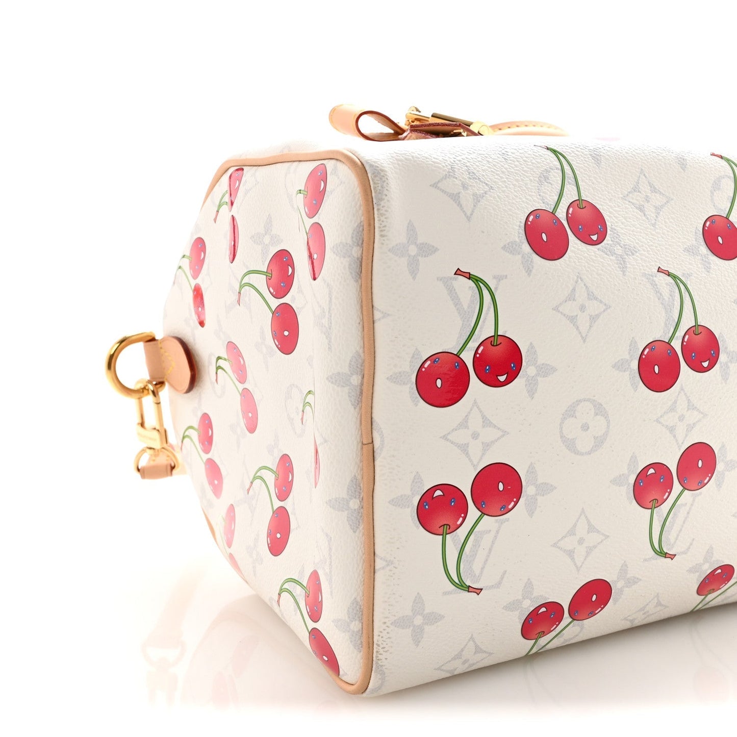 LV X TM Monogram Cerises Speedy Soft Bandouliere 30