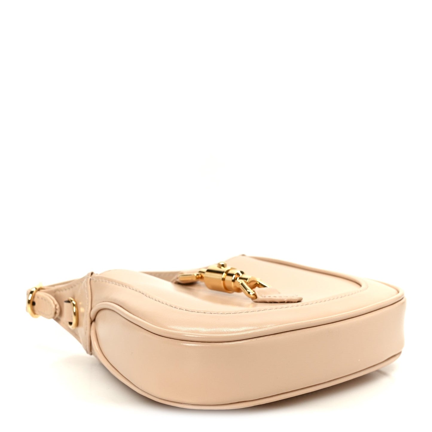 Boarded Dyana Lux Calfskin Nano Jackie 1961 Hobo Souffle Rose