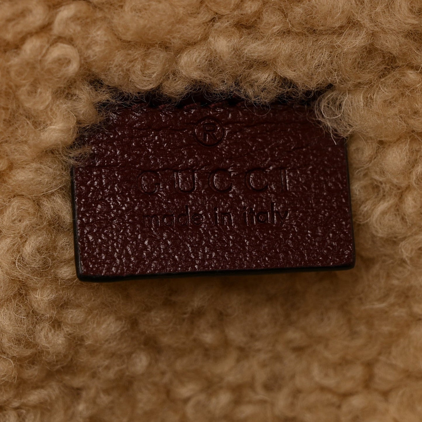 Azalea Calfskin Wool Matelasse Diagonal Small GG Marmont Shoulder Bag Sand Desert