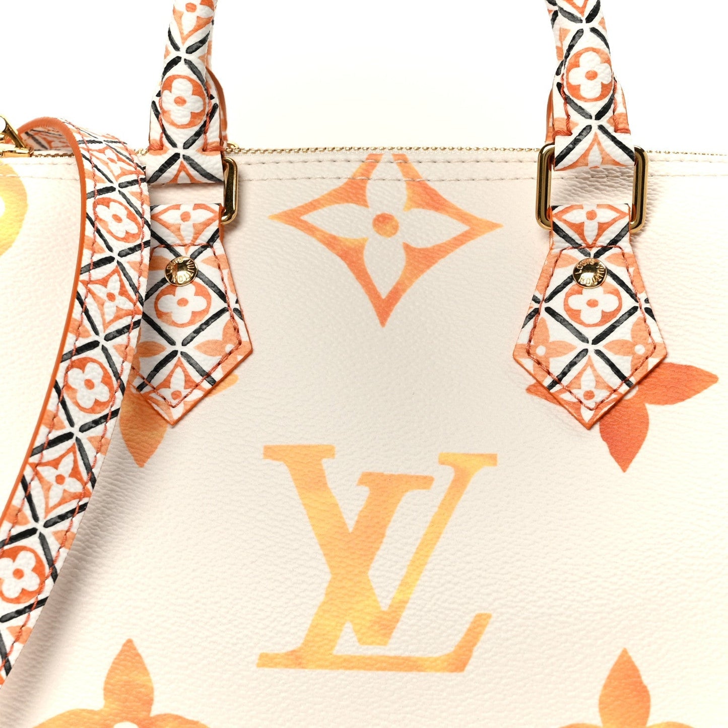 Monogram Giant By The Pool 2.0 Speedy Bandouliere 25 Apricot
