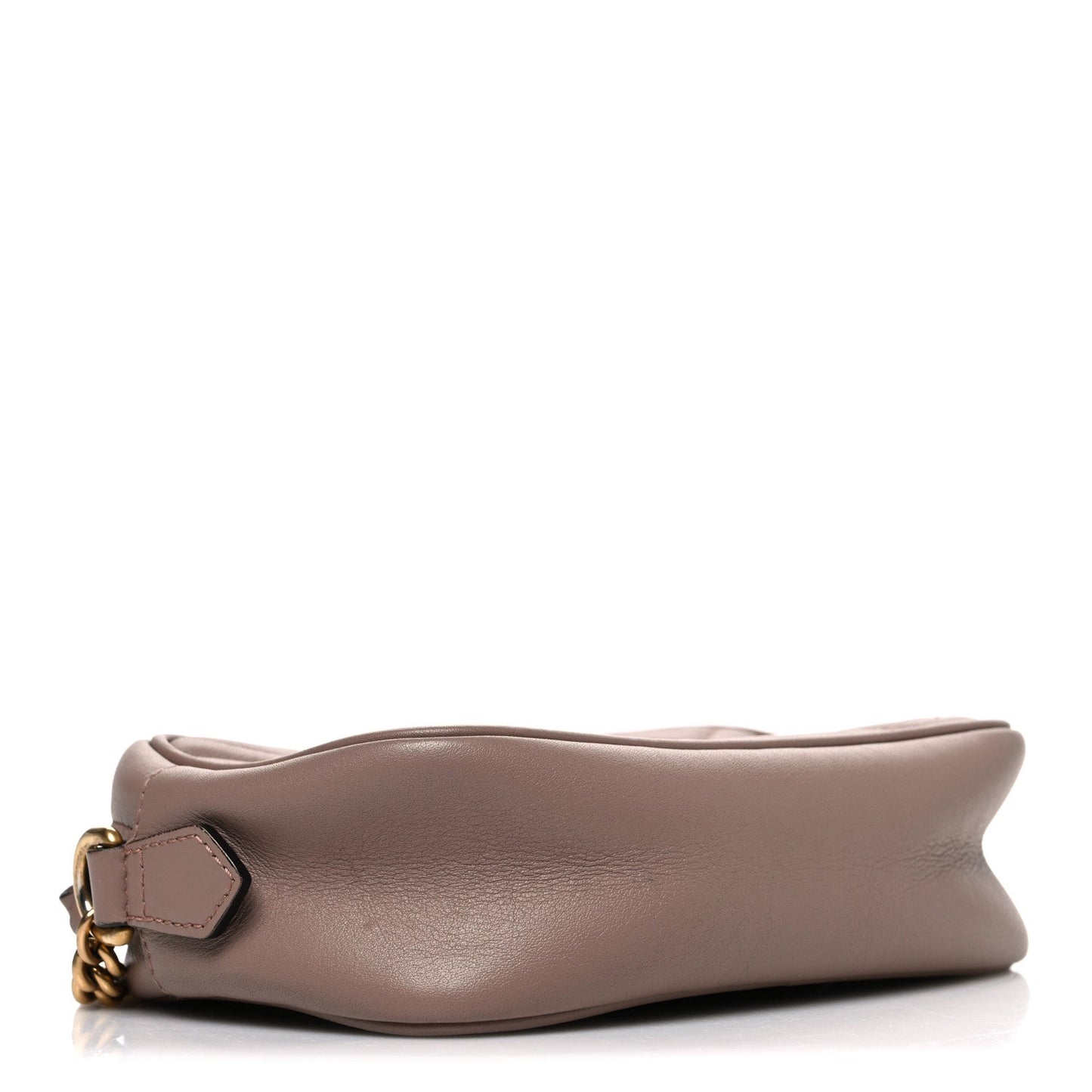 Calfskin Matelasse Mini GG Marmont Chain Shoulder Bag Porcelain Rose