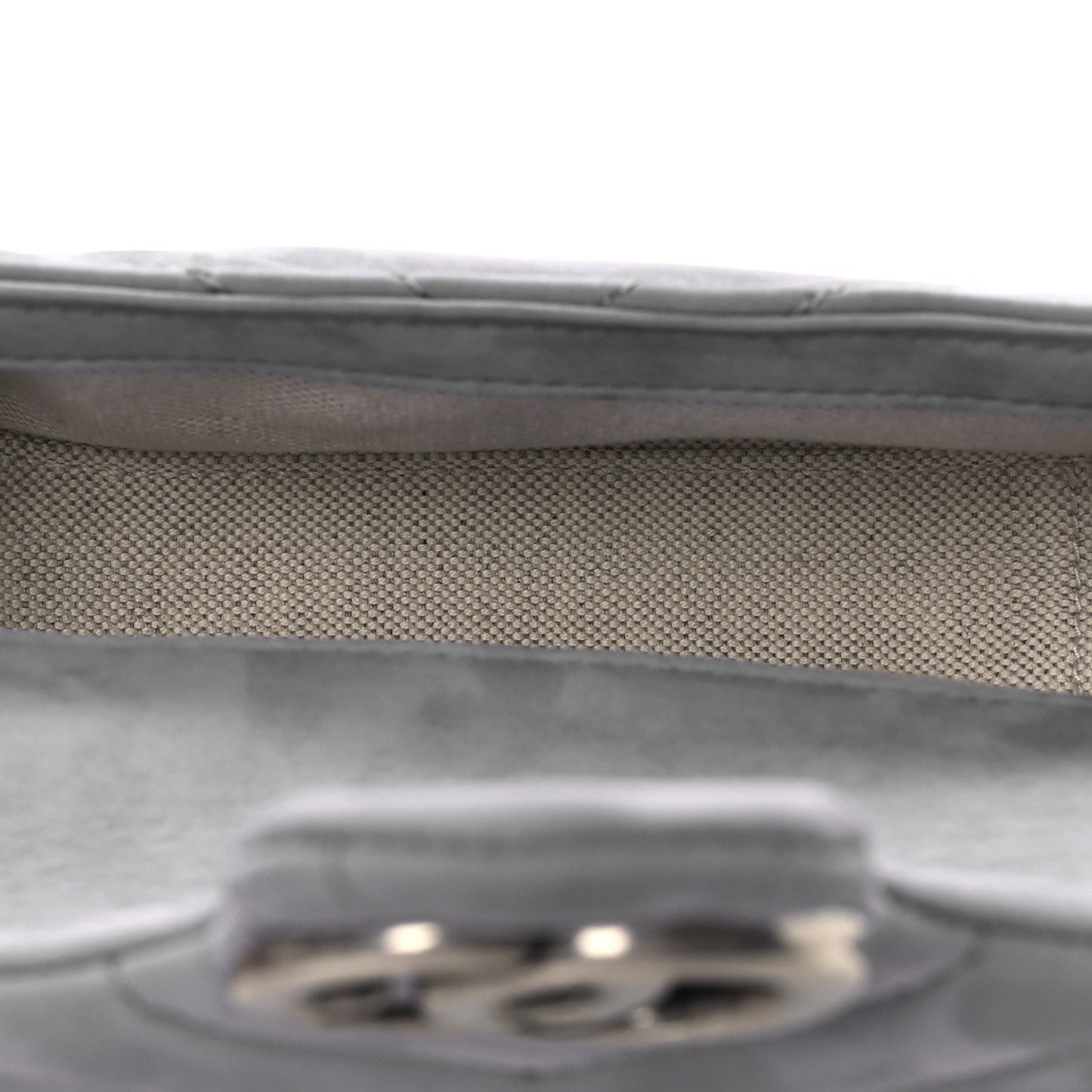 Nubuck Matelasse Mini GG Marmont Shoulder Bag Grey