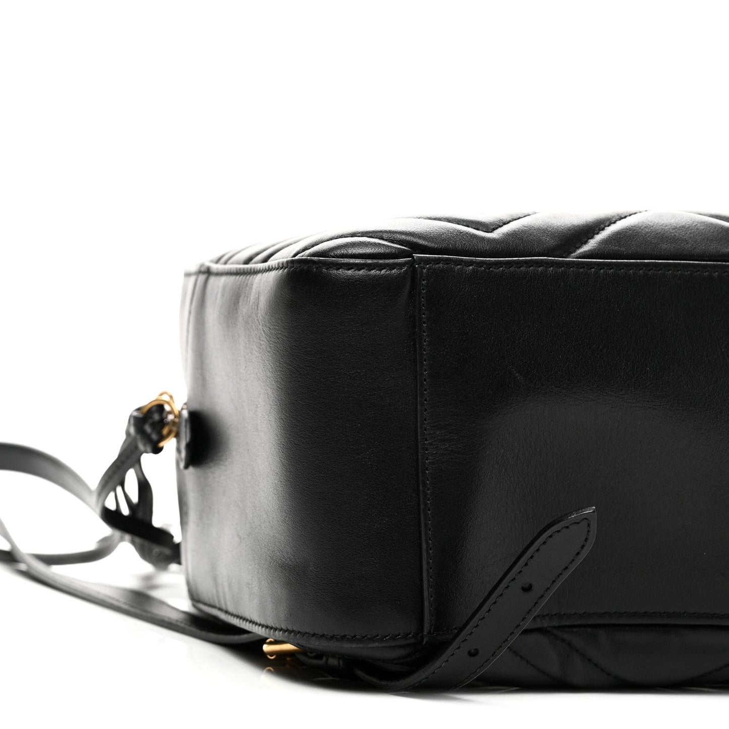 Calfskin Matelasse GG Marmont Dome Backpack Black