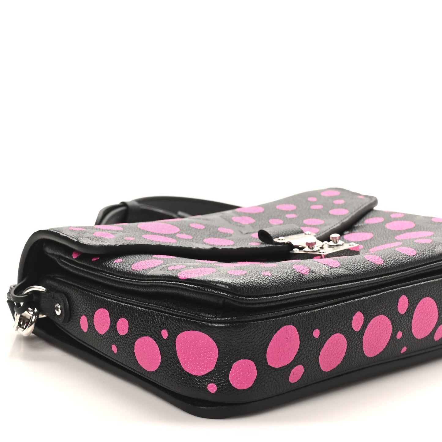 LV x YK Empreinte Monogram Giant Pochette Metis Black Fuchsia