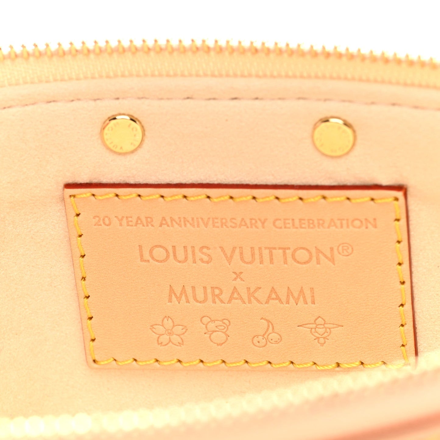 LV X TM Monogram Multicolor Pochette Accessories White