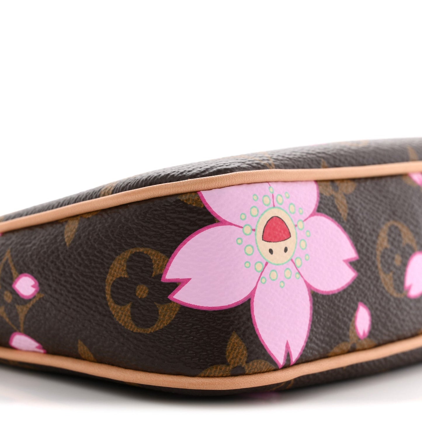 LV X TM Monogram Pochette Accessories Sakura Brown
