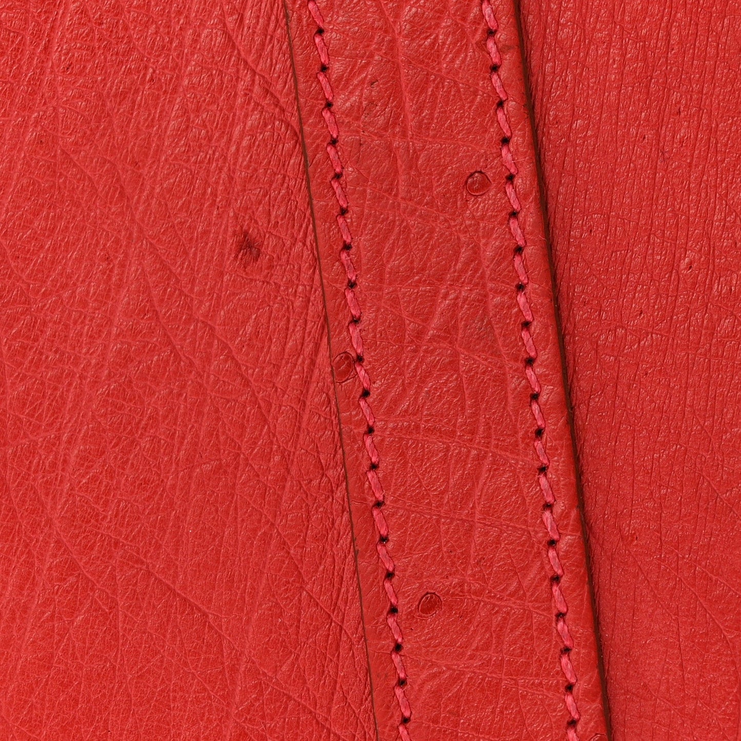 Ostrich Birkin 30 Rouge Vif