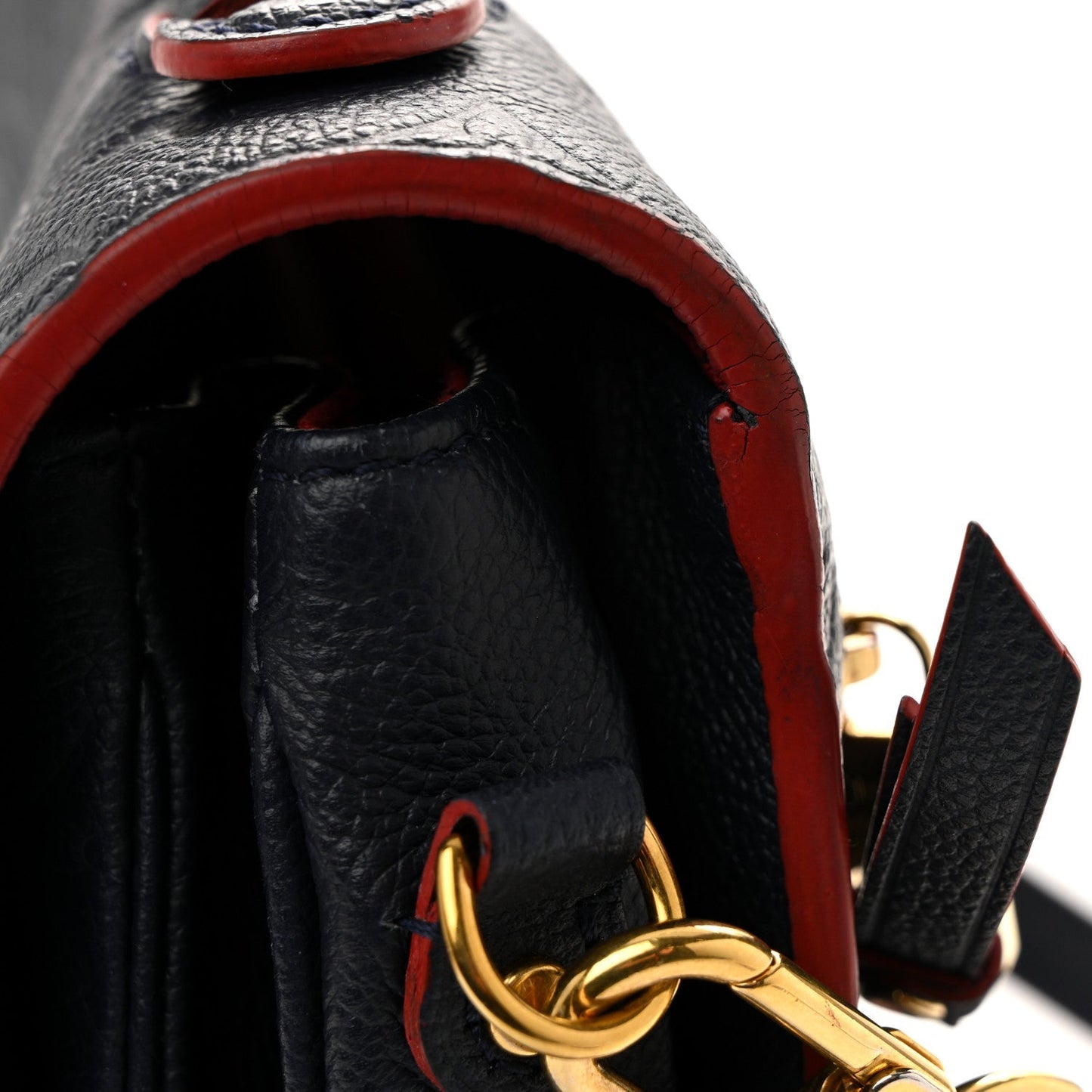Empreinte Pochette Metis Marine Rouge