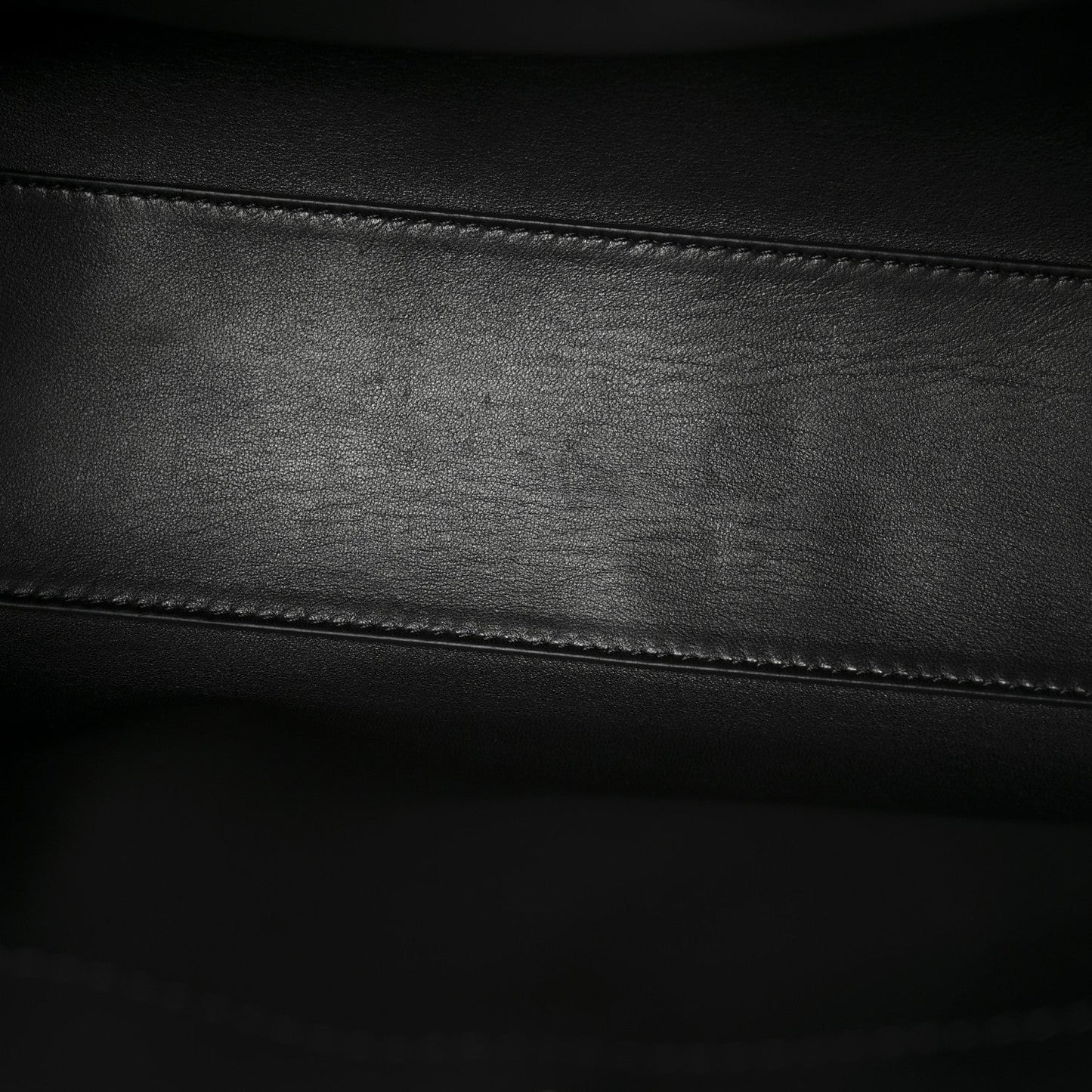 Polished Saddle Calfskin Small Alexia Bag Black