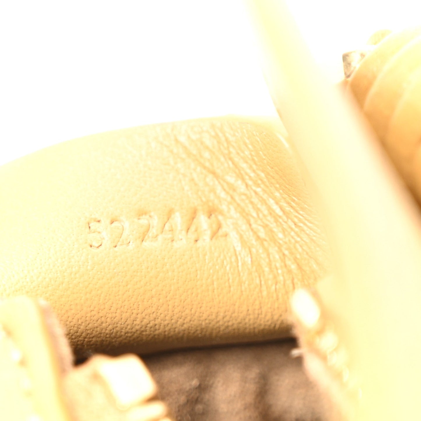 Calfskin Mini Woven Puzzle Bag Sahara