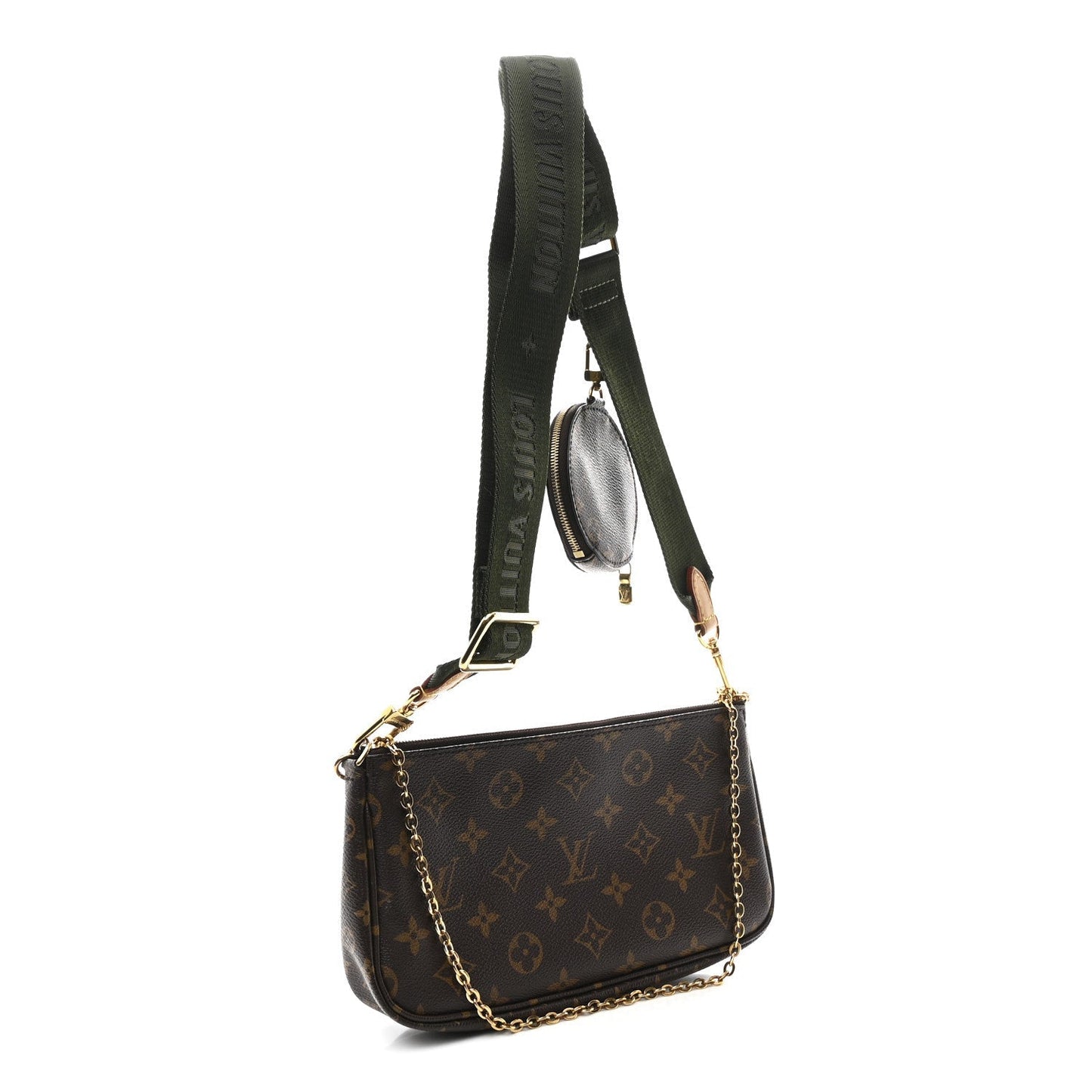 Monogram Multi Pochette Accessories Kaki