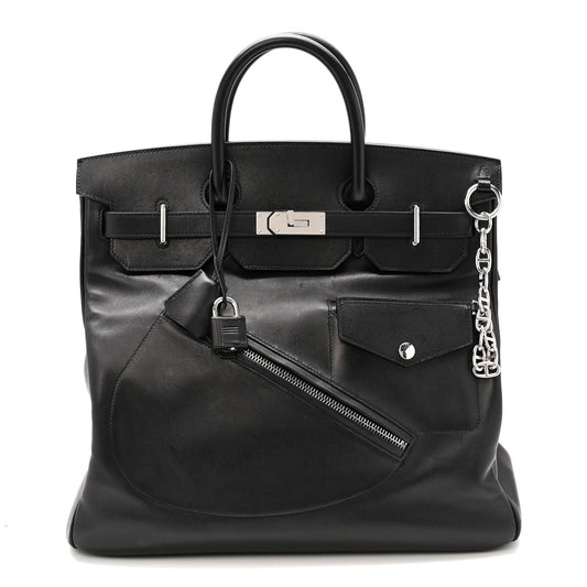 Veau Volupto Rock HAC Birkin 40 Black