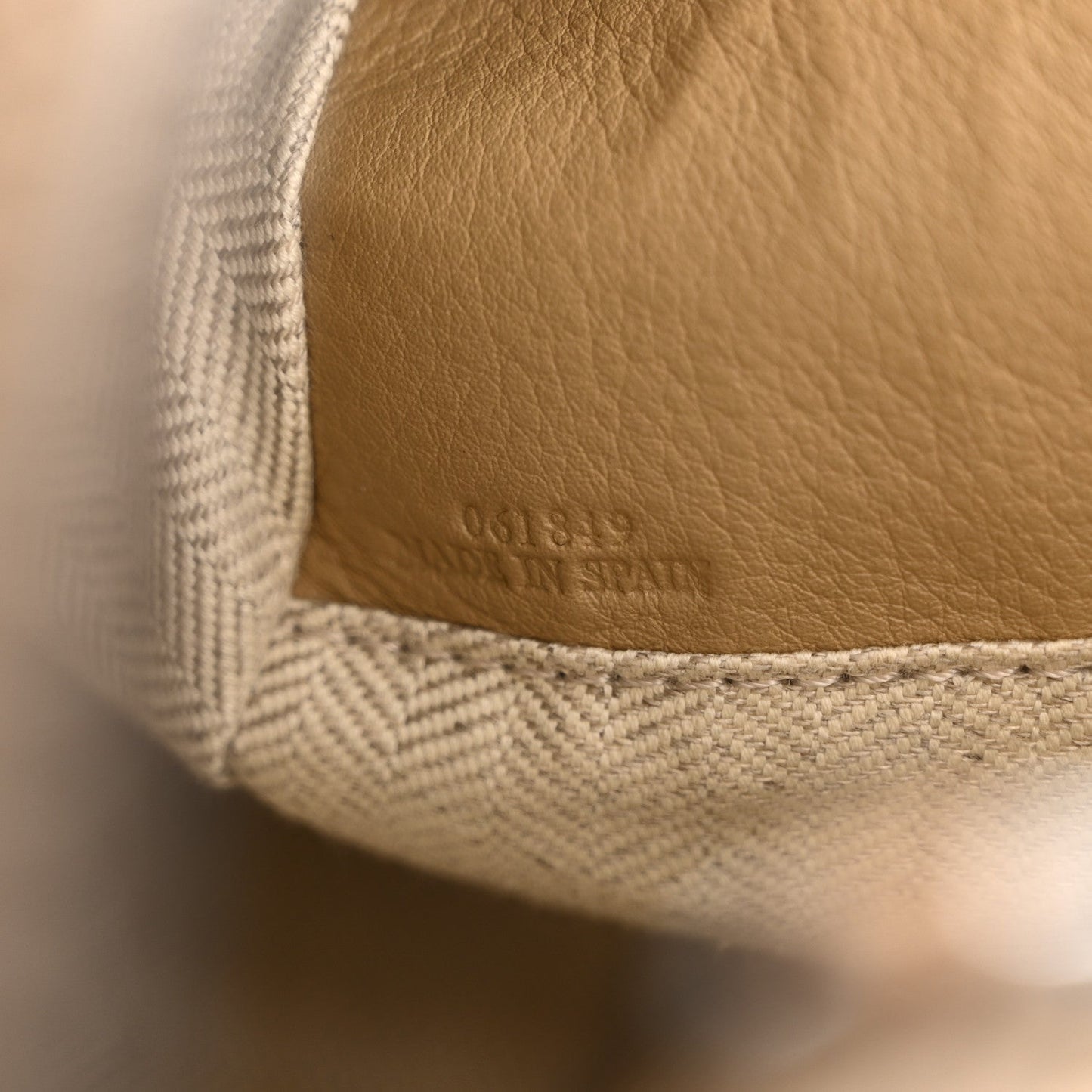 Calfskin Small Puzzle Bag Mocca Multicolor