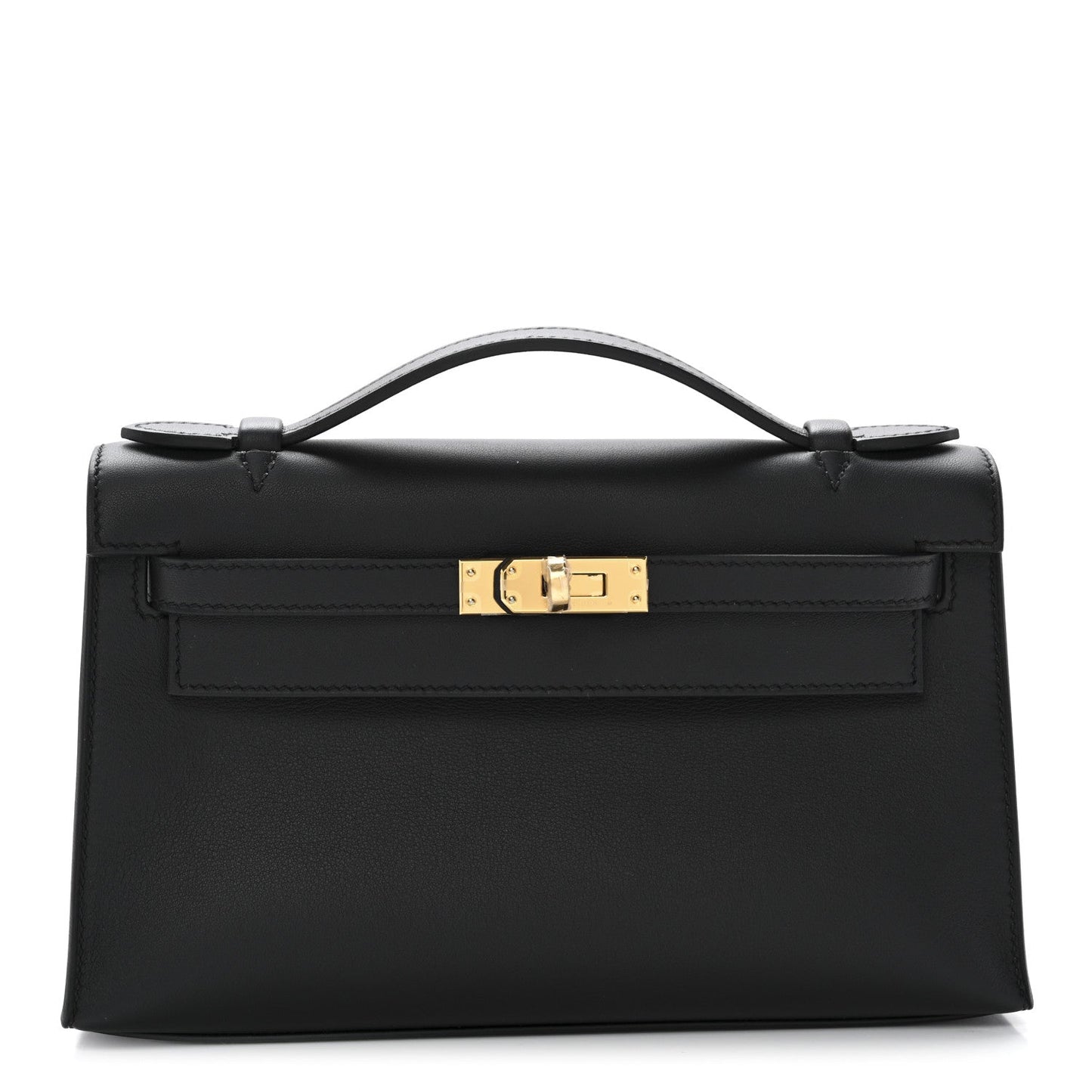 Swift Kelly Pochette Clutch Black