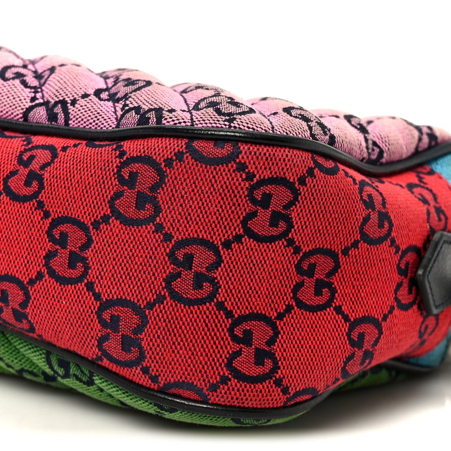 Monogram Multicolor Matelasse Diagonal Small GG Marmont Chain Shoulder Bag Pink Blue Green Red Light Blue