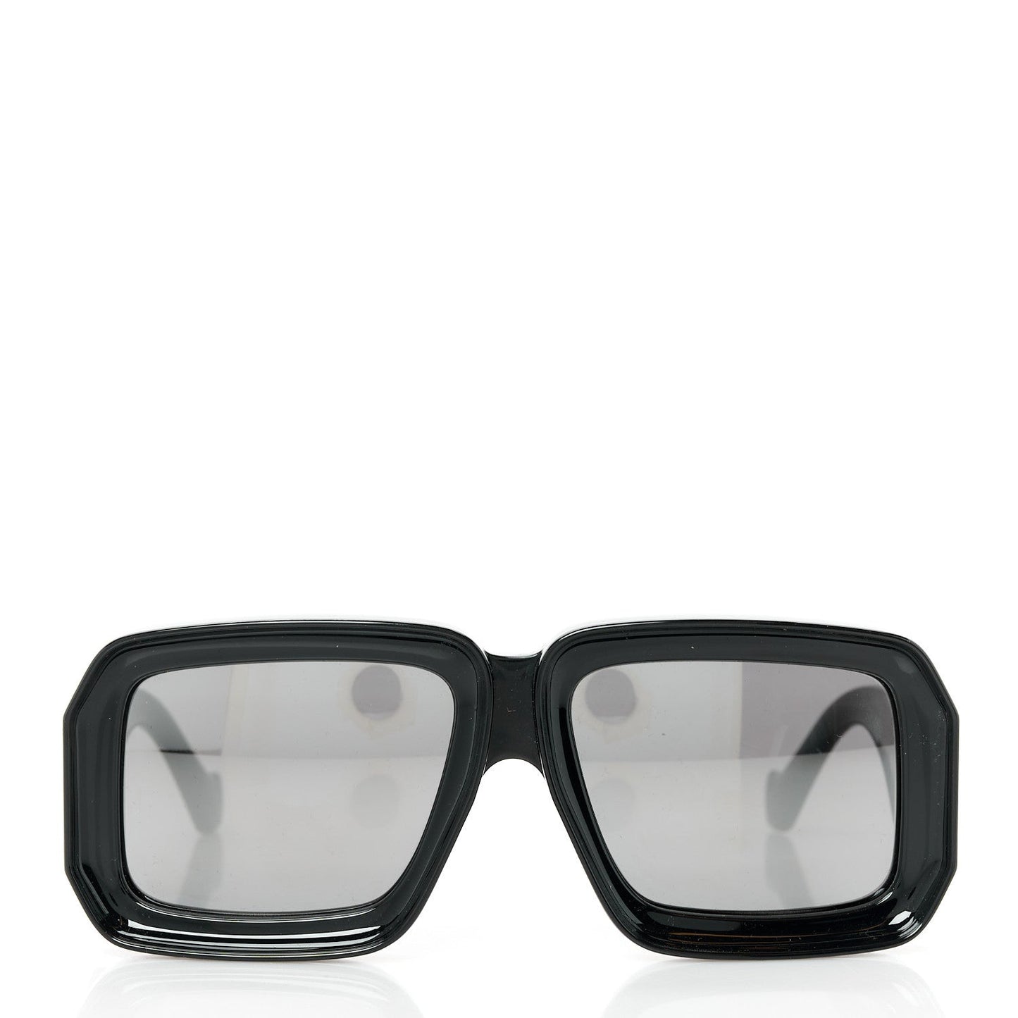 Acetate Paula's Ibiza Dive In Mask Sunglasses LW40064U Black Silver