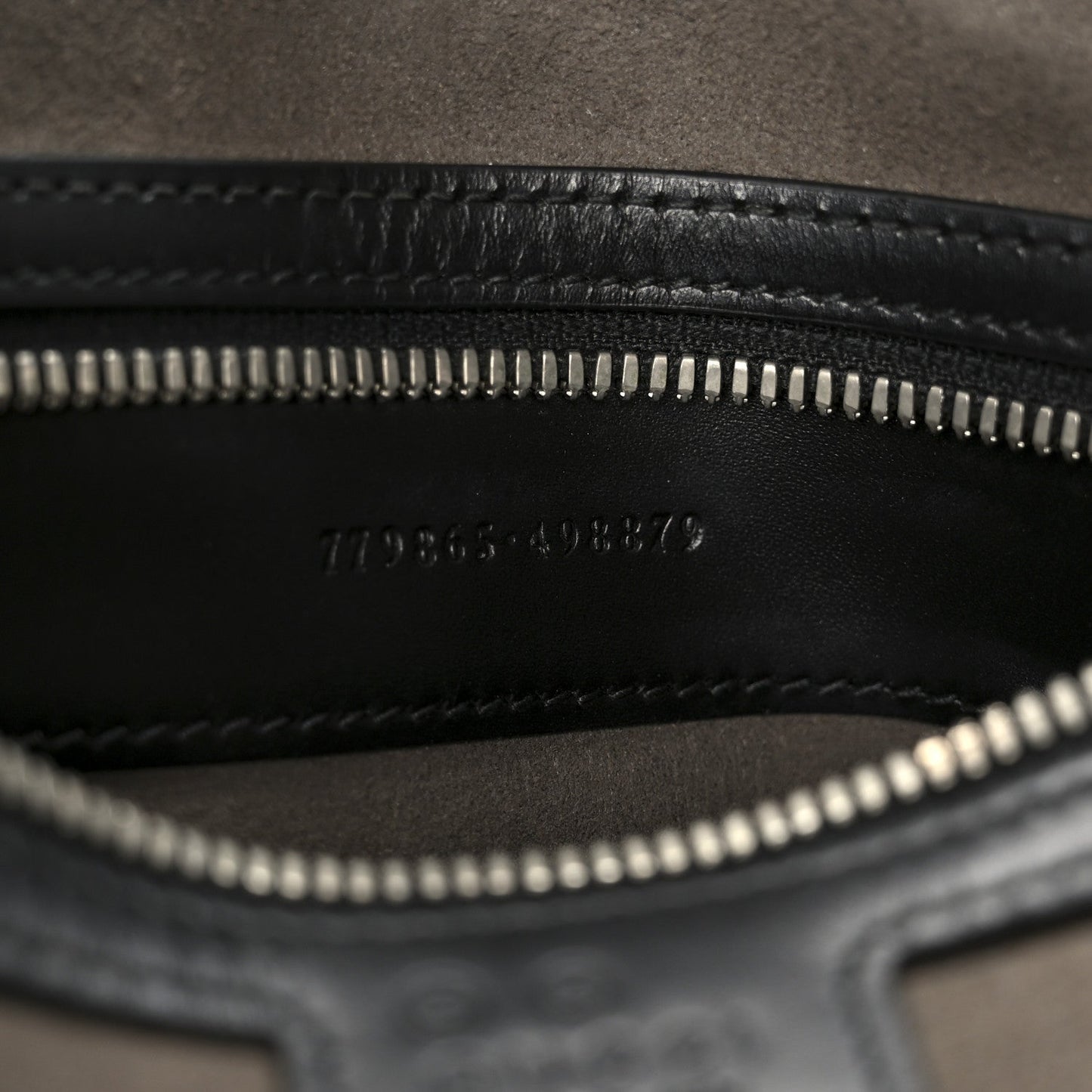 Guccissima Signature Small Messenger Bag Black