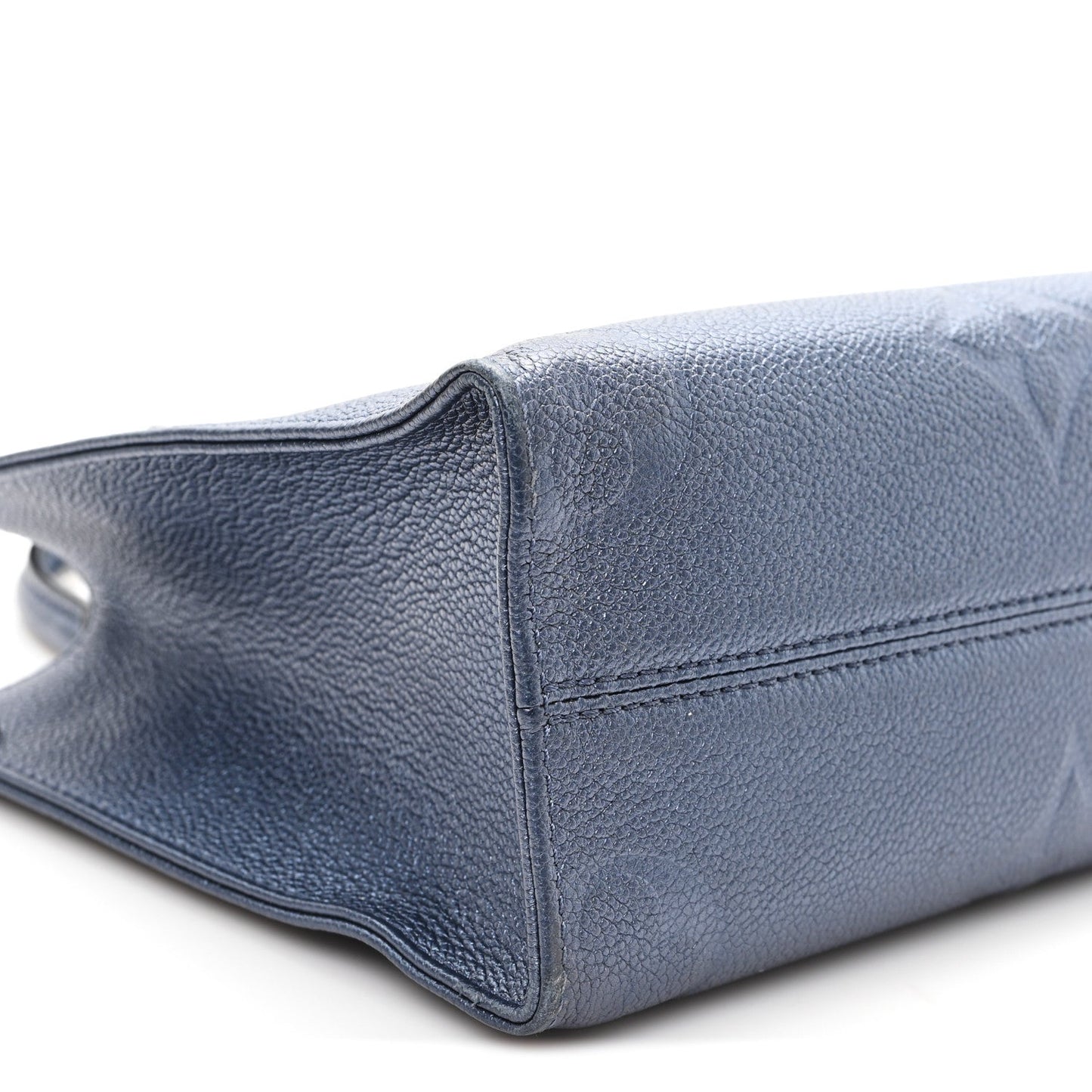 Metallic Empreinte Monogram Giant Onthego PM Navy Nacre