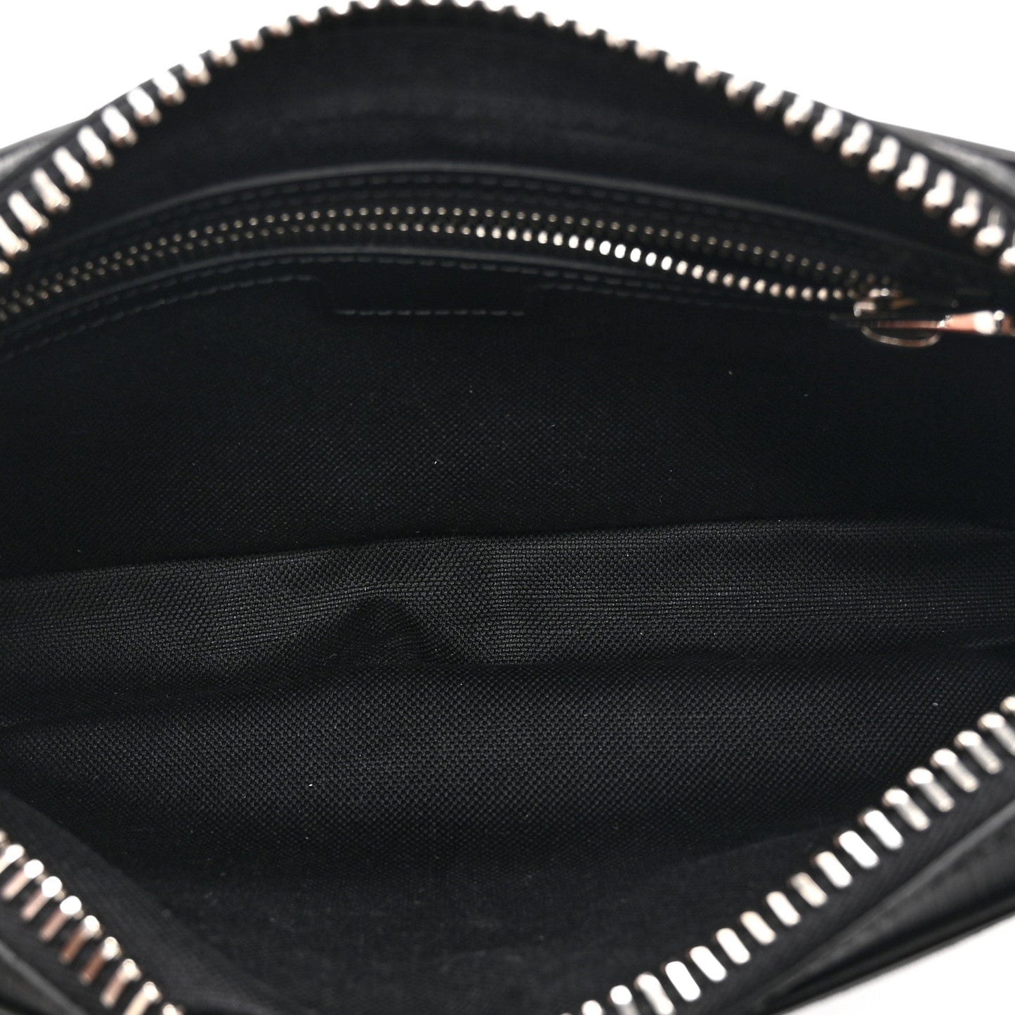 Soft GG Supreme Monogram Web Belt Bag Black Grey