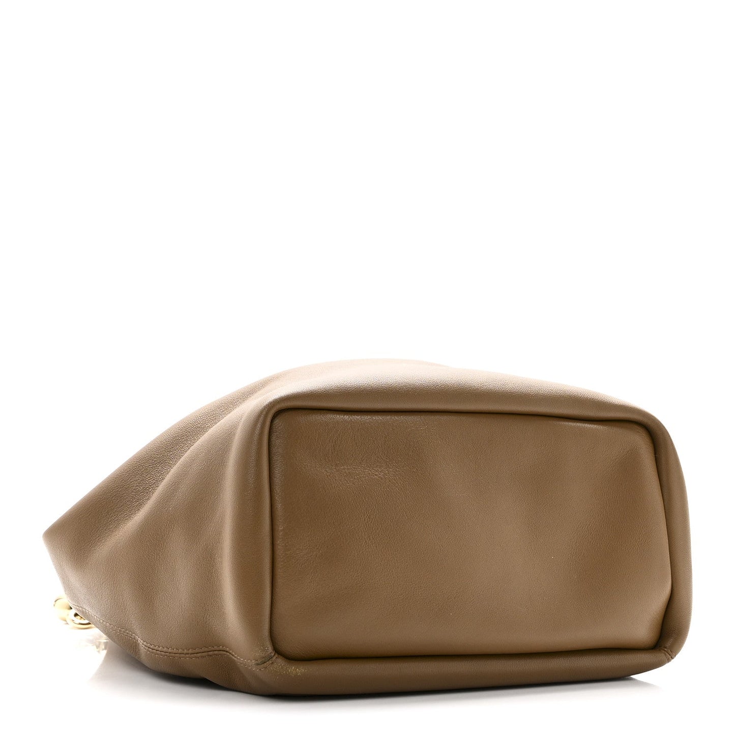 Nappa Small Squeeze Bag Oak