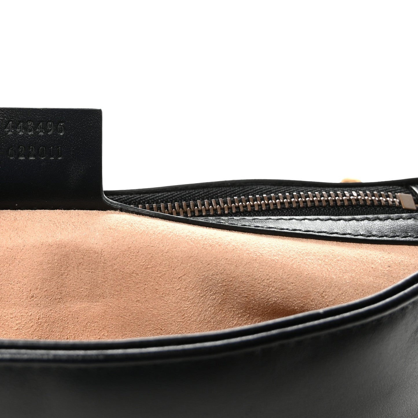 Calfskin Matelasse Medium GG Marmont Shoulder Bag Black