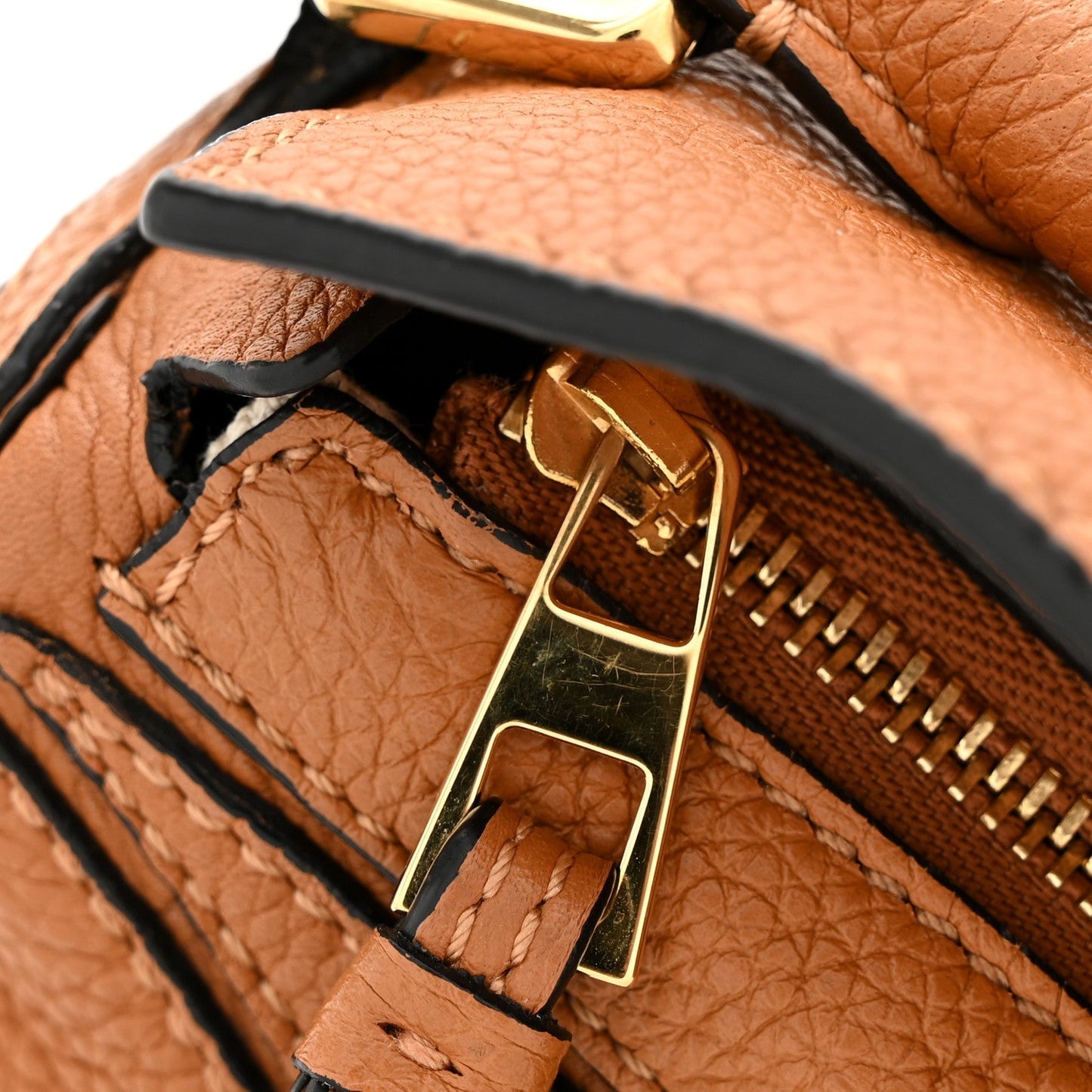 Calfskin Mini Puzzle Bag Tan